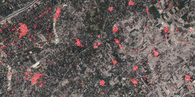 VillageFinder: Segmentation of Nucleated Villages in Satellite Imagery